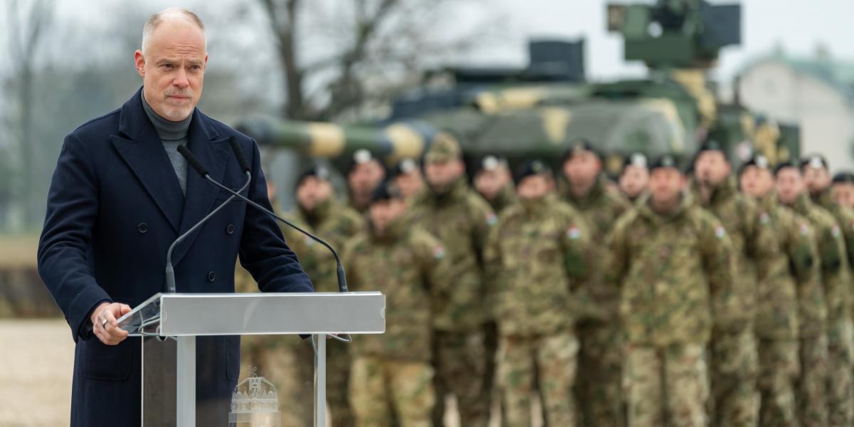 Szalay-Bobrovniczky Kristóf honvédelmi miniszter egy korábbi eseményen