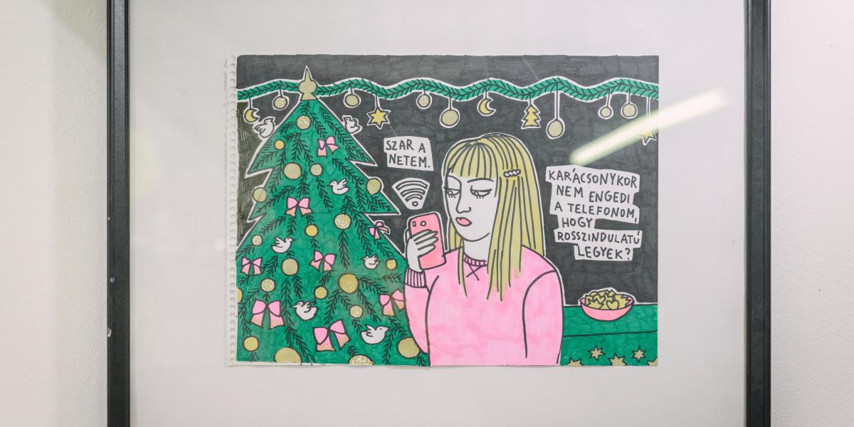 A művész kritikusan viszonyul az év végi ünnepekhez