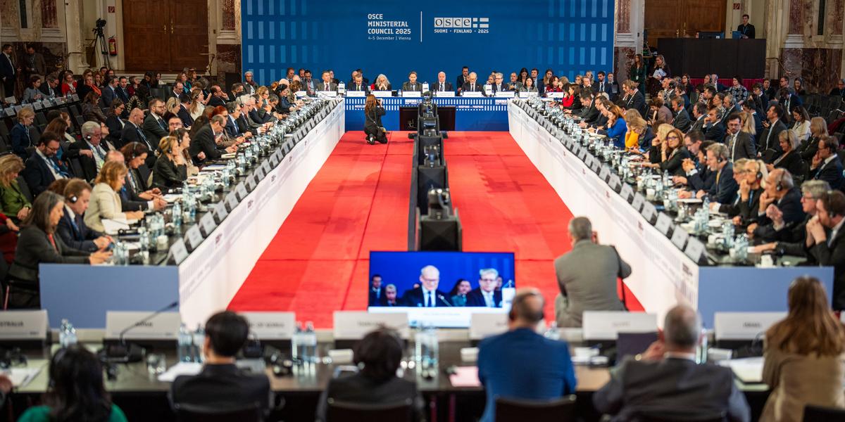 Két hete Bécsben tartották az EBESZ legutóbbi csúcstalálkozóját