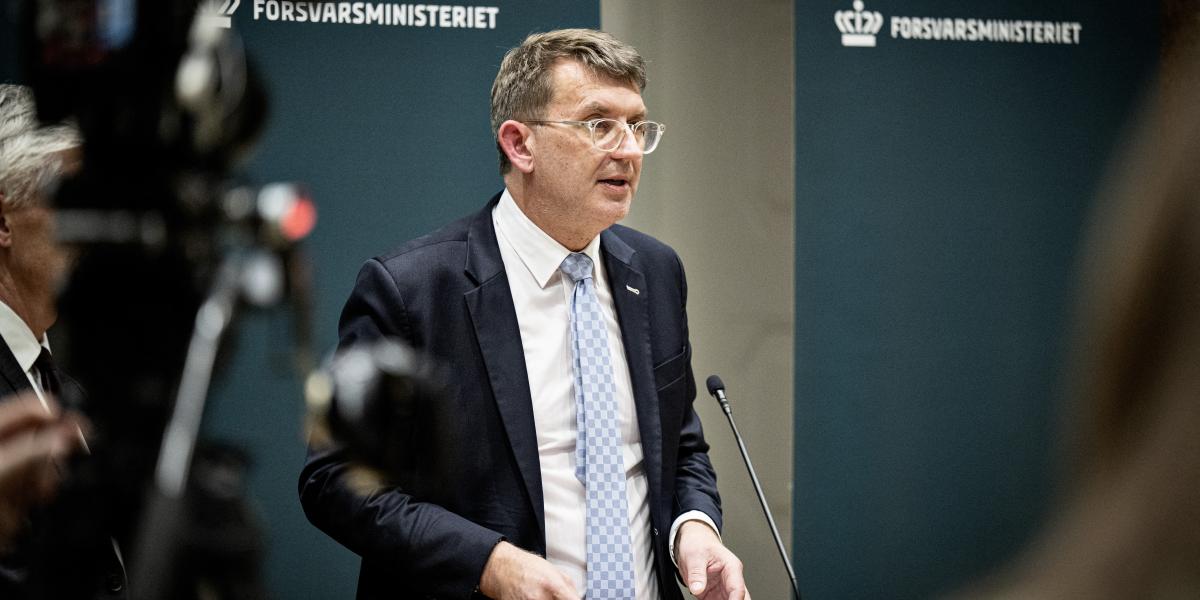 Troels Lund Poulsen dán védelmi miniszter