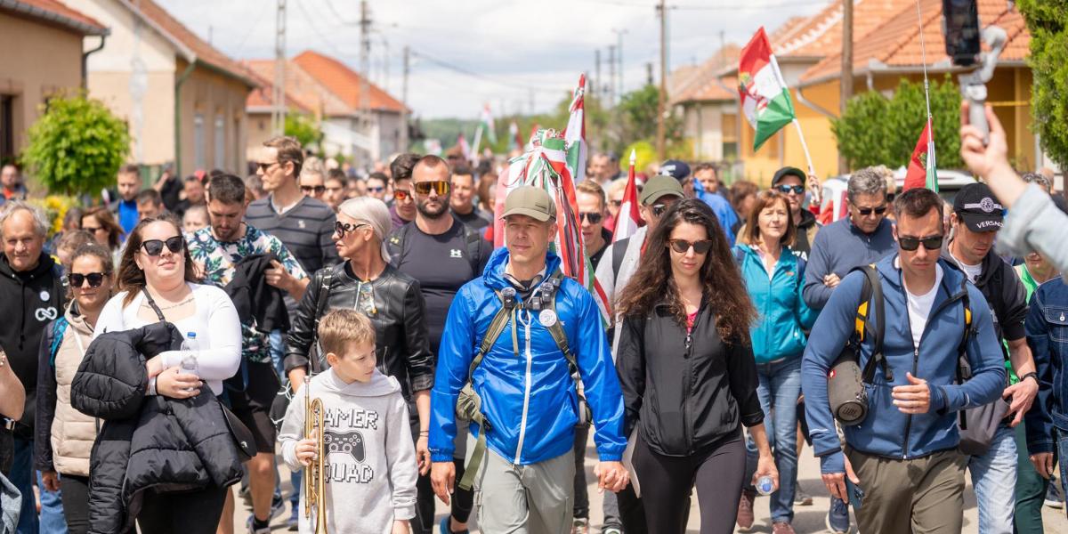 Magyar Péter a jászsági falvakban. A Tisza a községekben is erősíteni tudott