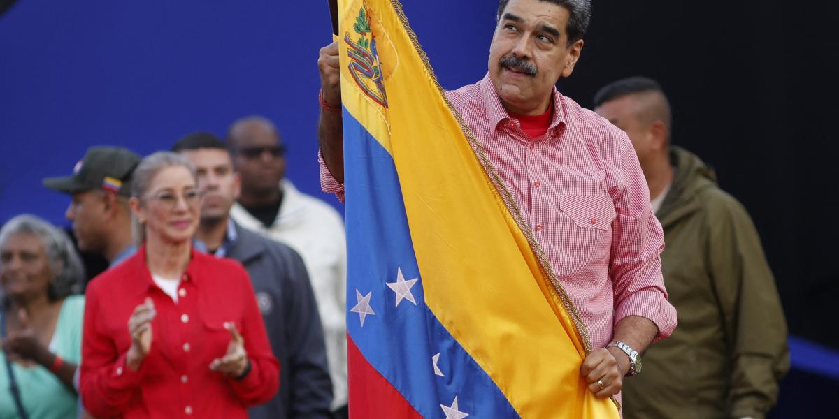 Nicolas Maduro és a felesége, Cilia Flores