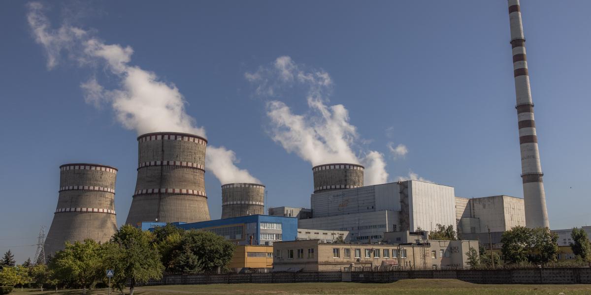 A rivnei atomerőmű. 