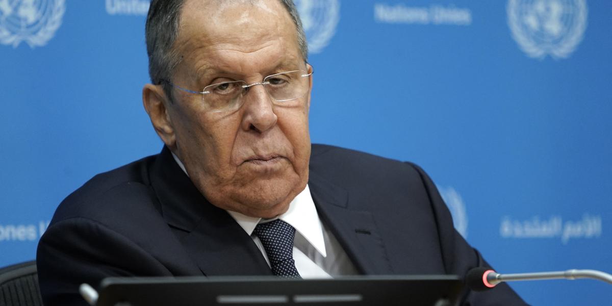 Szergej Lavrov az ENSZ közgyűlésén