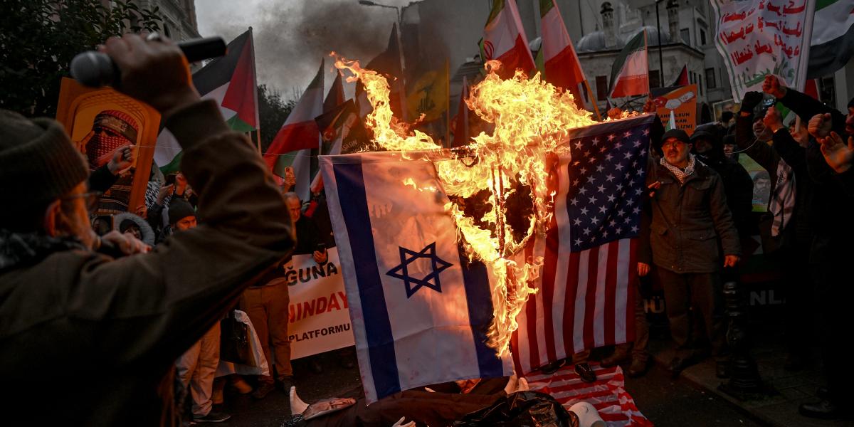 Tüntetők 2026. január 18-án.