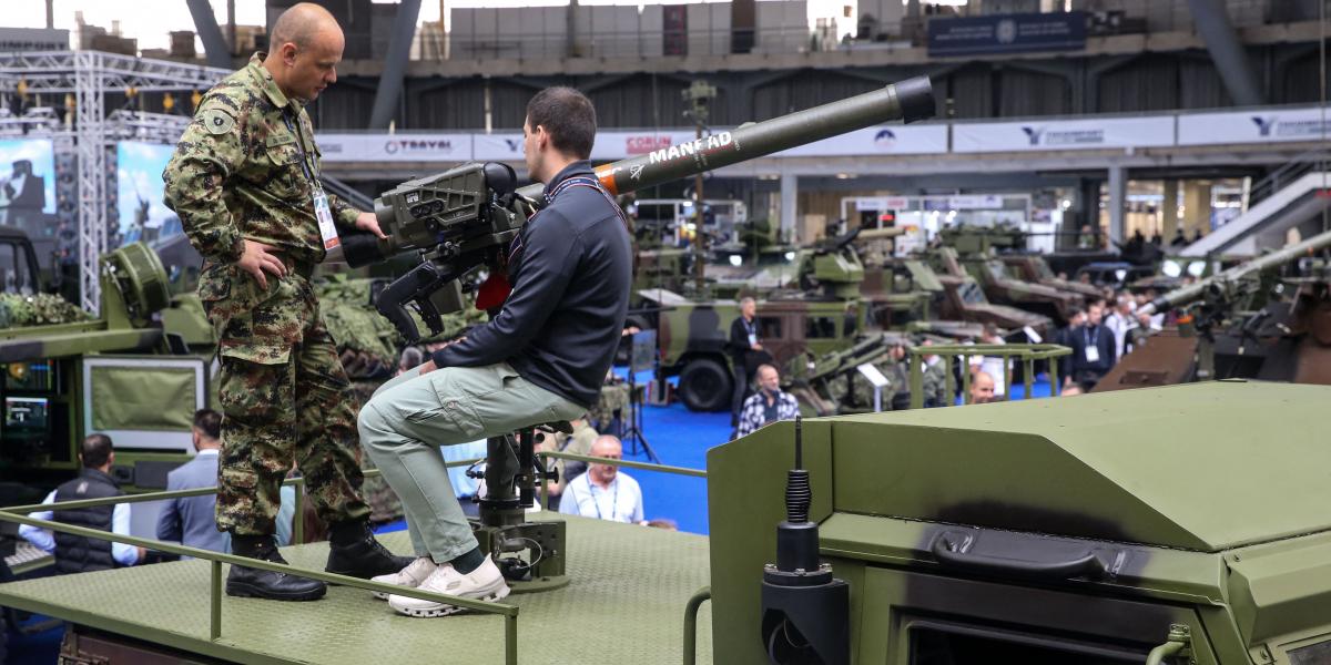 Illusztráció: Haditechnikai kiállítás Belgrádban 