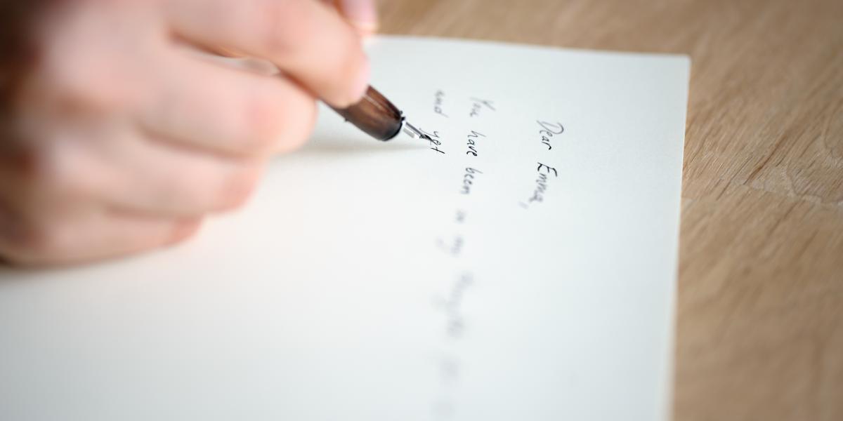 Egy másik műfaj is kezd eltűnni manapság: a szerelmes levél