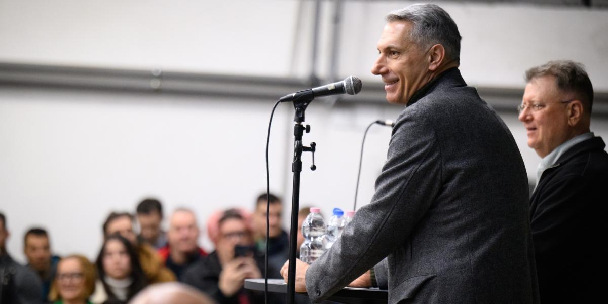 Lázár János Pusztaszabolcson február 3-án 