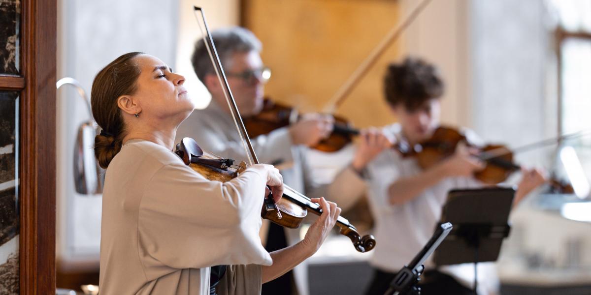 Kokas Katalin, Kelemen Barnabás és Kelemen Gáspár a fesztivál zárónapján