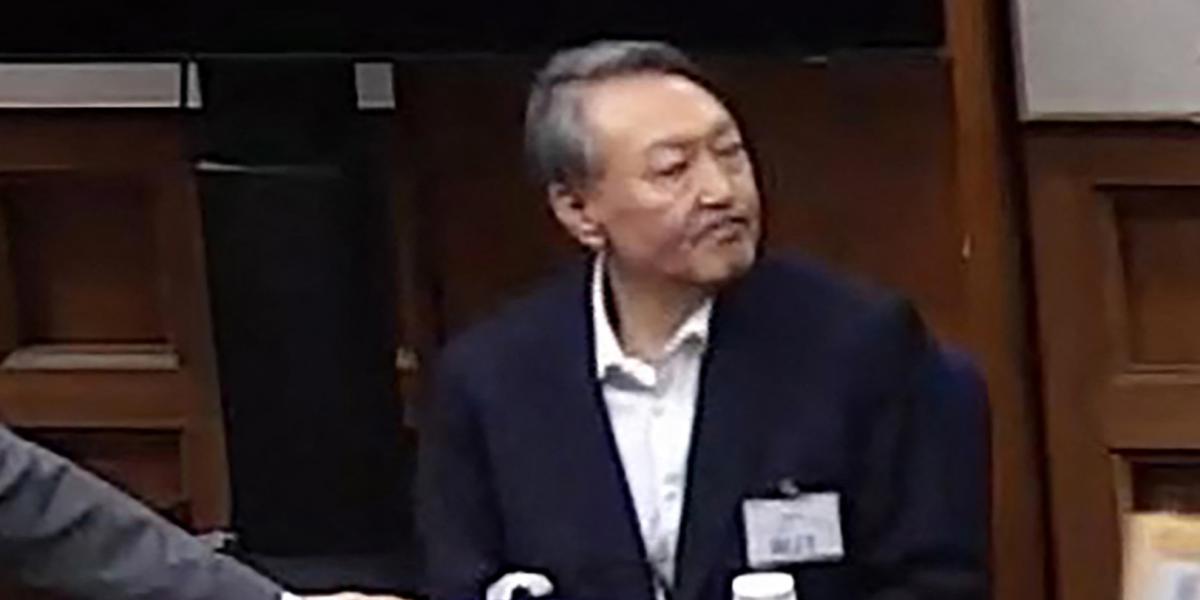 Jun Szogjol a szöuli bíróságon február 19-én 