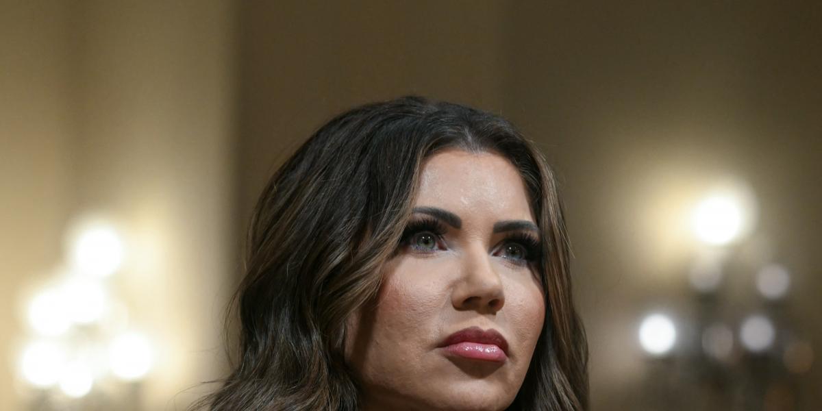 Kristi Noem amerikai belbiztonsági miniszter