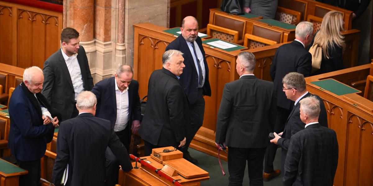 Orbán Viktor az Országgyűlés plenáris ülésén március 10-én 