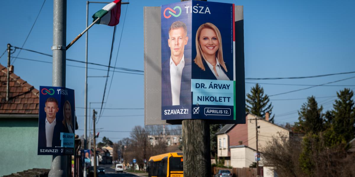 Komáromban látványosan erősödött a Tisza a ­2024-es EP-választás óta
