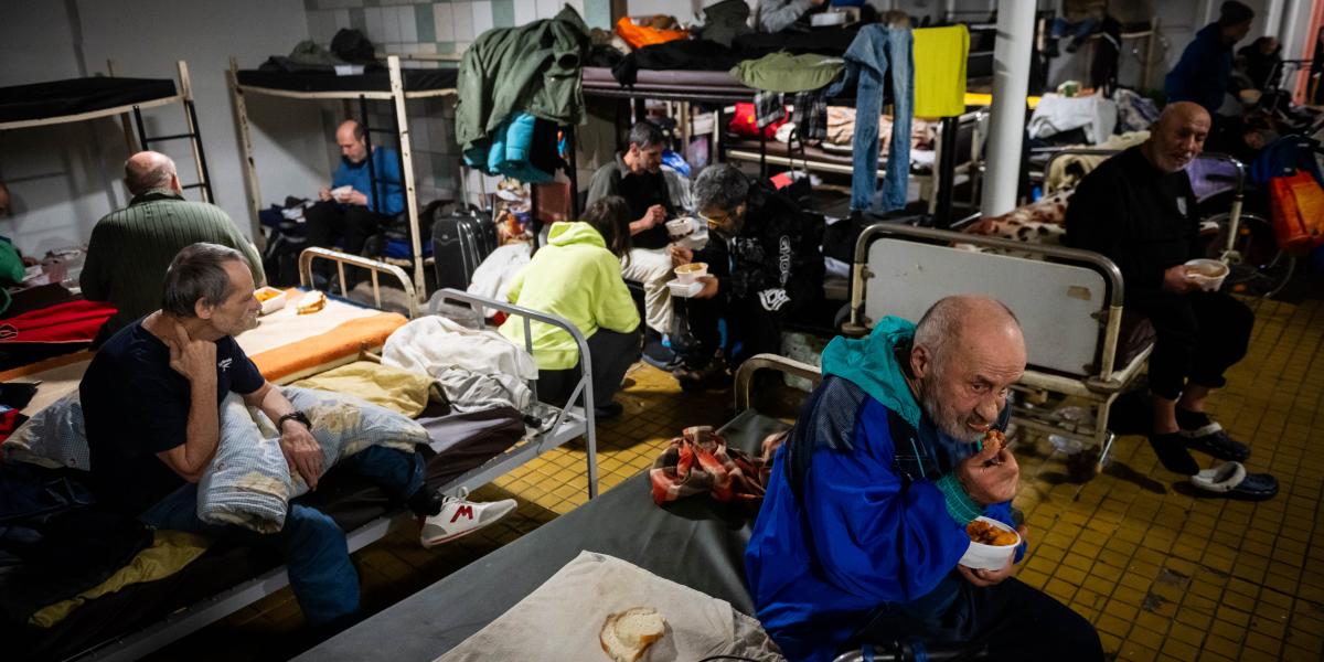 Az Oltalom Karitatív Egyesület által fenntartott melegedő a Dankó utcában