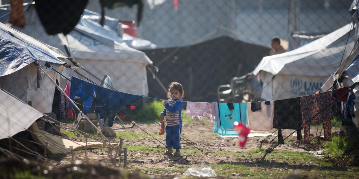 Illusztráció. Menekült krízis Észak-Irak. Fotó: Matt Cardy/Getty Images 