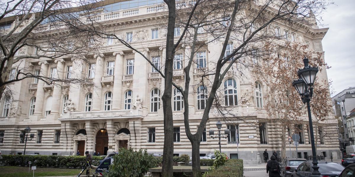 A Magyar Nemzeti Bank épülete 