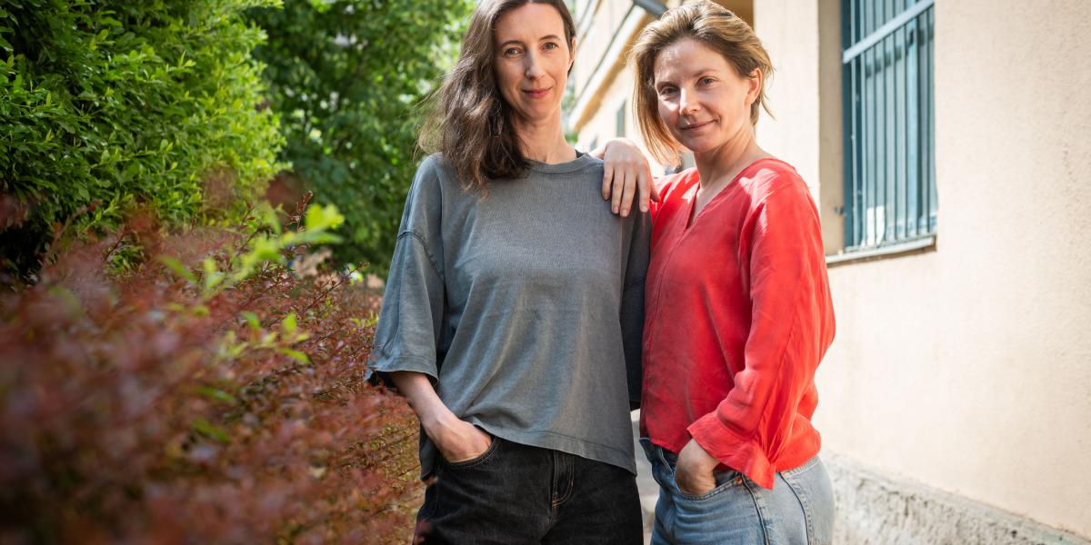 Dányi Viktória és Furulyás Dóra táncművészek, a Mothers Back kollektíva alapítói