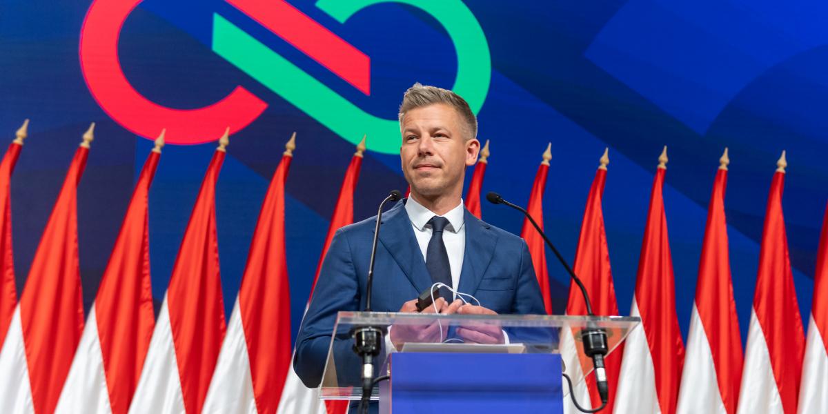 Magyar Péter 2026. április 13-án