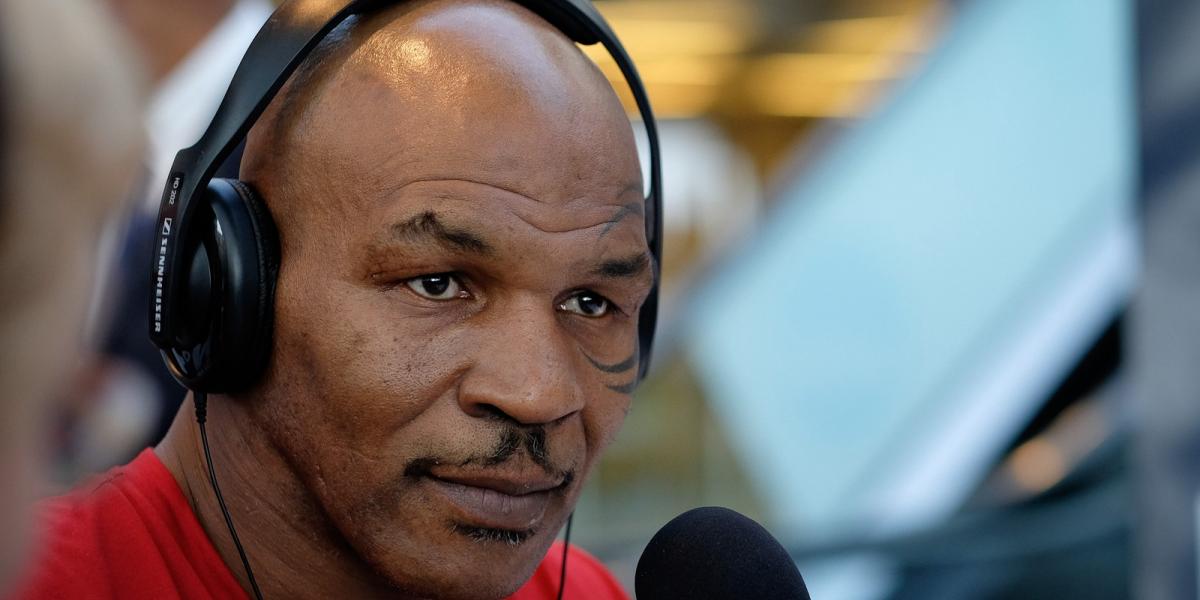 A fotón Mike Tyson. Forrás: Didier Baverel/Getty Images