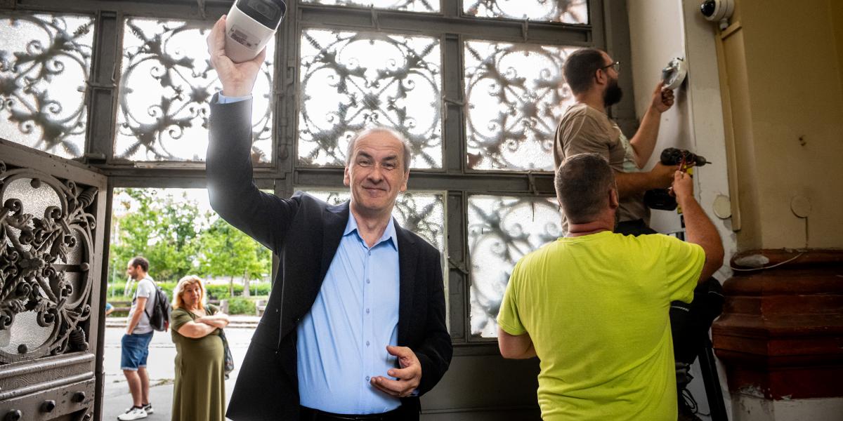 Hegedűs Zsolt a Szent István Kórházban 2026. július 2-án