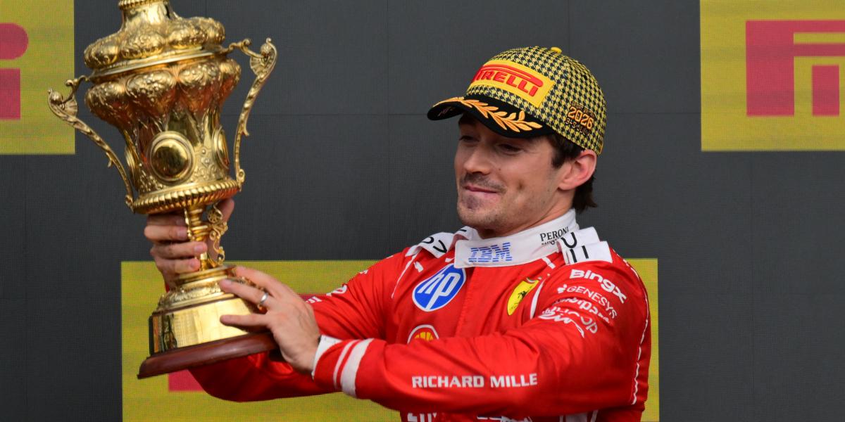 Charles Leclerc, a Ferrari monacói pilótája nyerte a Brit Nagydíjat Silverstone-ban