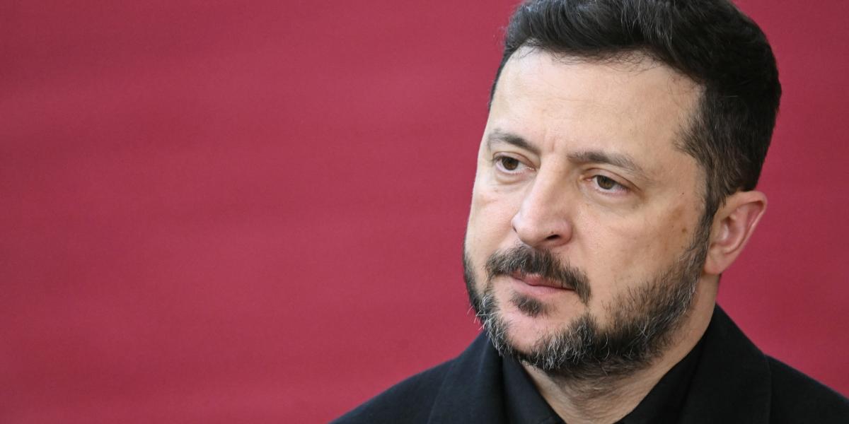Volodimir Zelenszkij ukrán elnök