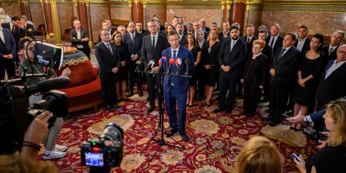 Gulyás Gergely bejelenti lemondását július 13-án 