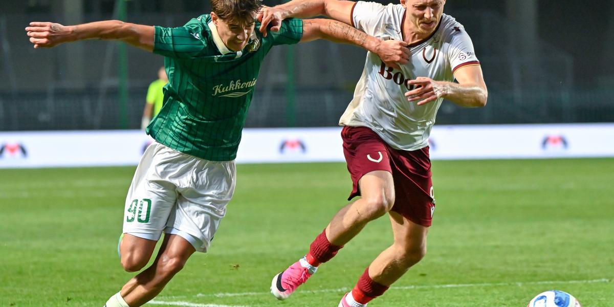 Az izlandi rivális nagy falatnak bizonyult, most Bánáti Kevin (balra) társaival a luxemburgi bajnok ellen javítana