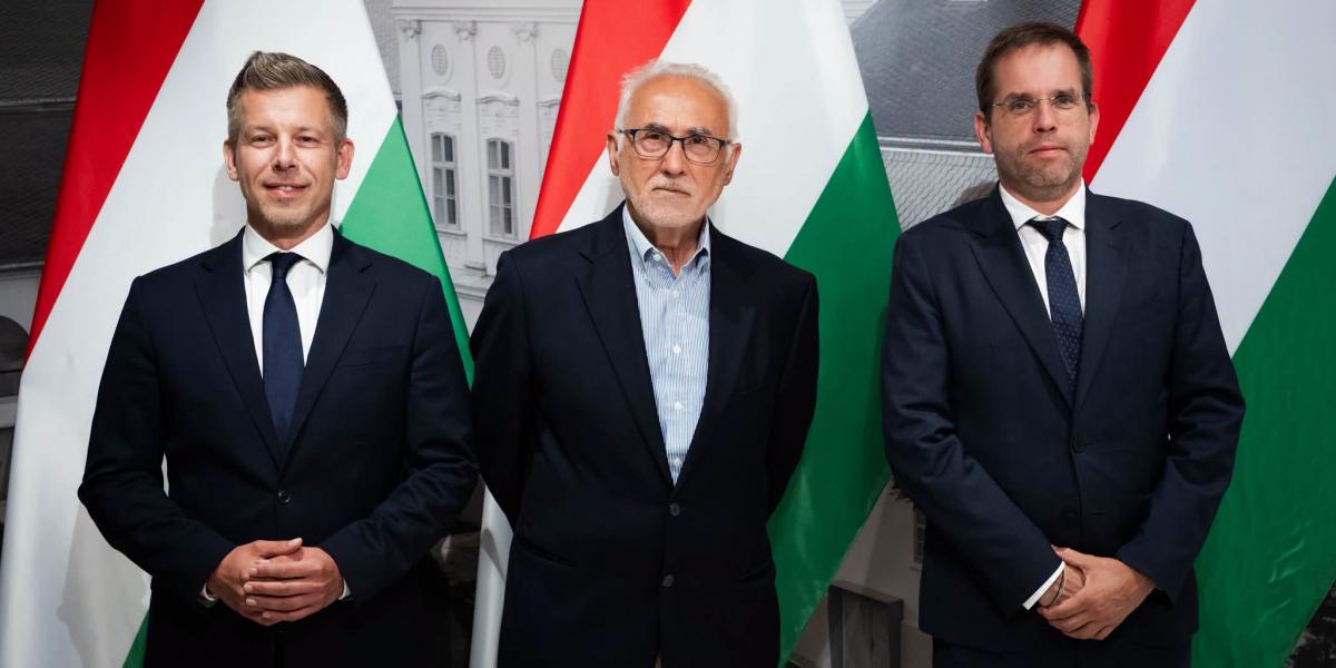 Magyar Péter, Romsics Ignác és Ruff Bálint