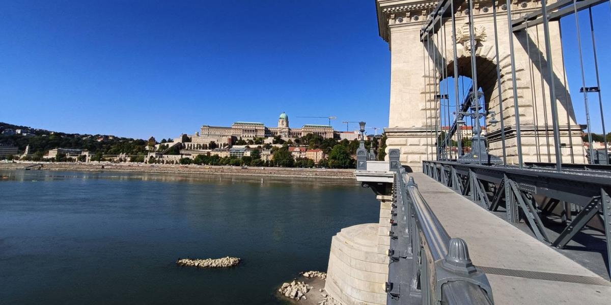 A Duna Budapesten július 28-án 