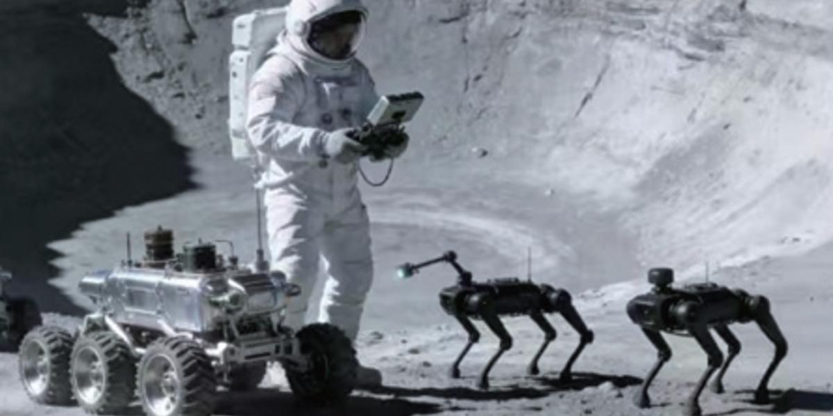 Robotkutyák segítenék az űrhajósok munkáját a Holdon