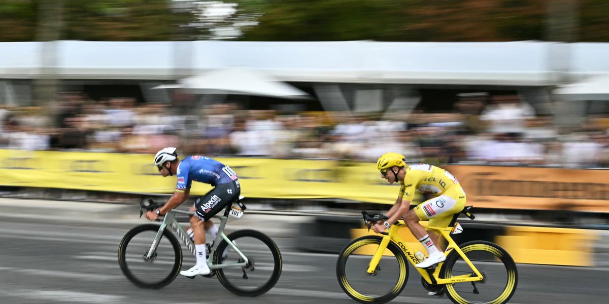 Mathieu van der Poel és Tadej Pogacar izgalmas hajrája