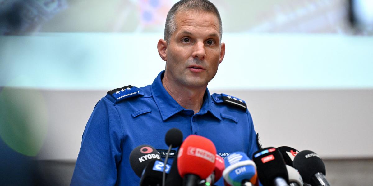  Az aargaui kanton rendőrségének vezetőke, Matthias Schildknecht számolt be az áttörésről