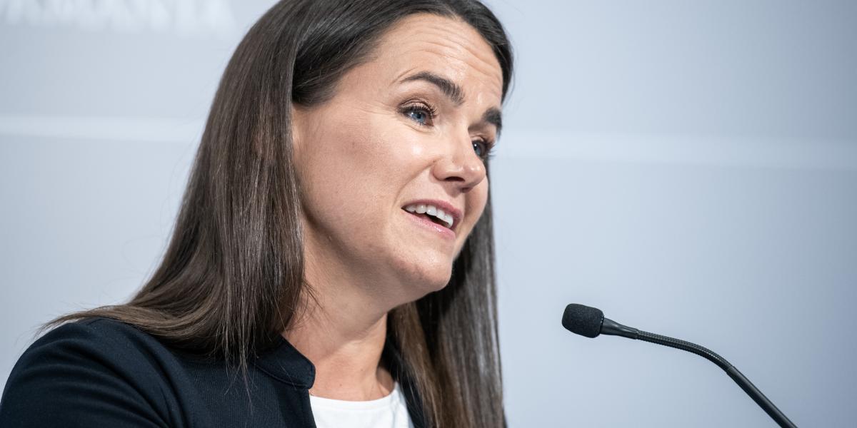 Novák Katalin - Korábbi felvétel