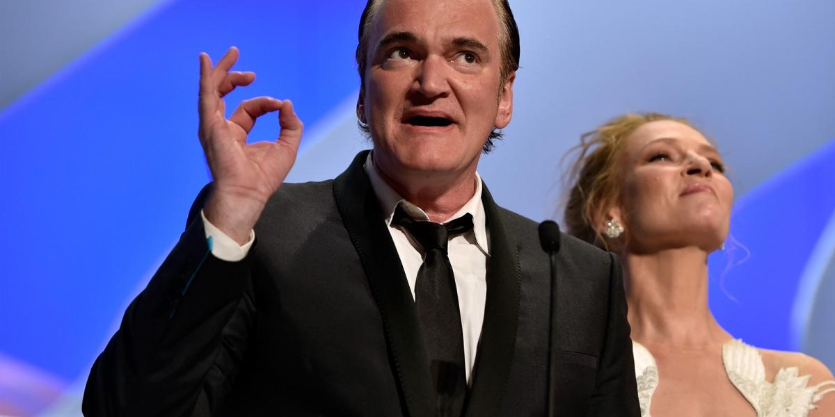 A képen Quentin Tarantino a 67. Cannes-i filmfesztiválon. FOTÓ: Pascal Le Segretain/Getty Images