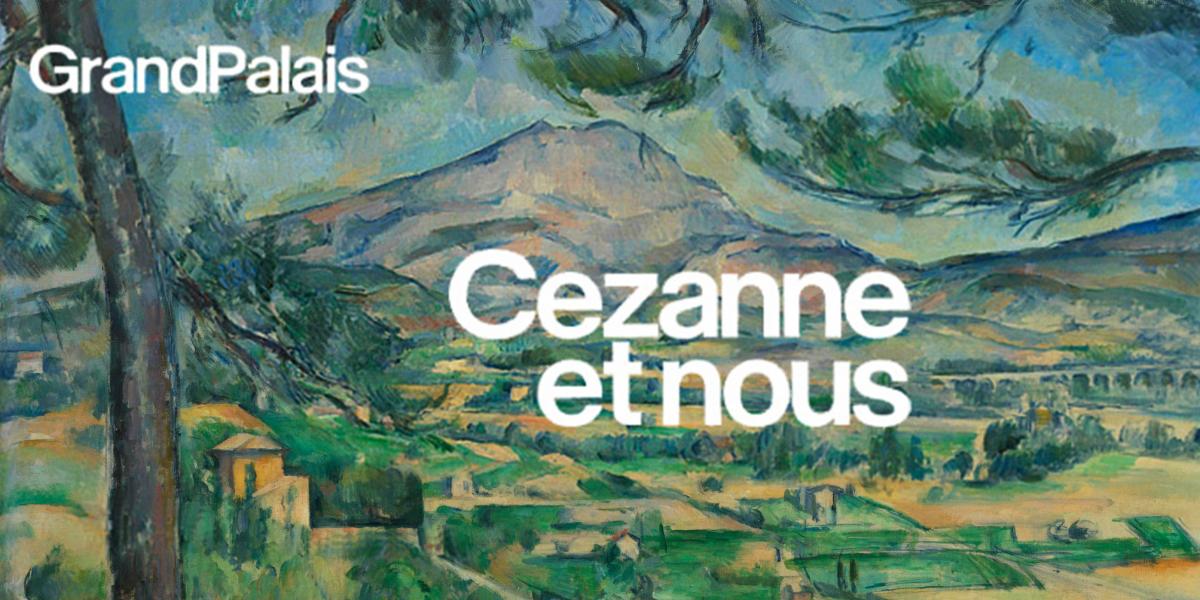 A Cézanne-kiállítás plakátja