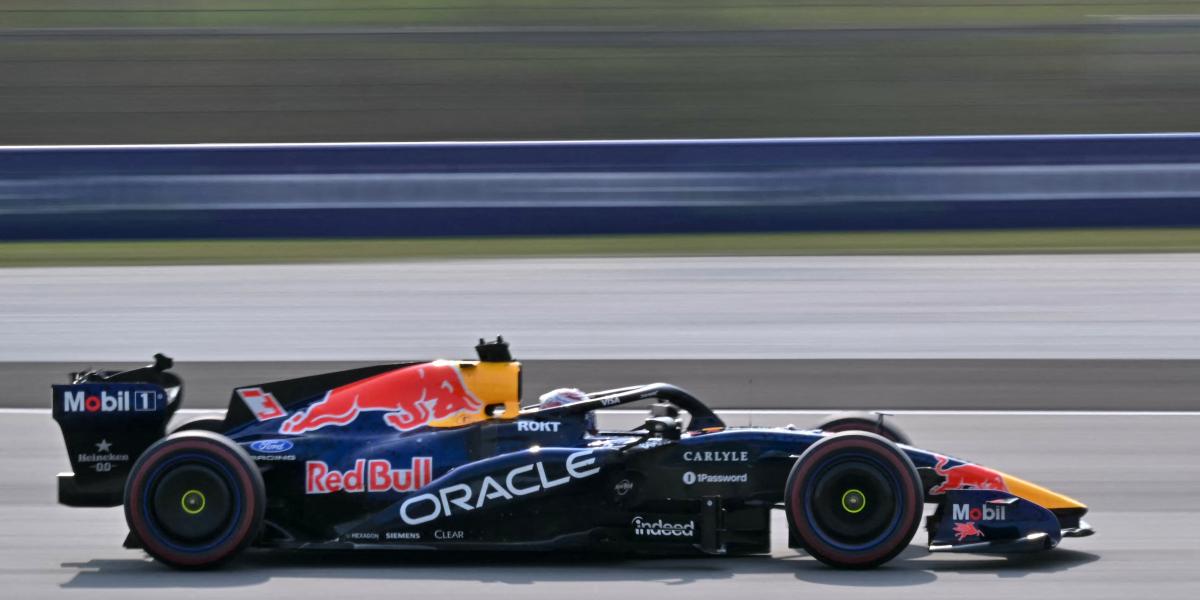 Verstappen kemény tempót diktált