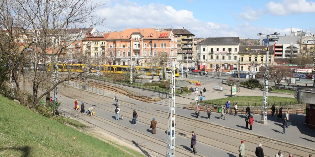 A régi Moszkva tér. FOTÓ: Népszava