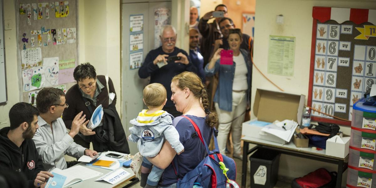 Izrael, Tel-Aviv 2015 március 17 Fotó: Ilia Yefimovich / Getty Images