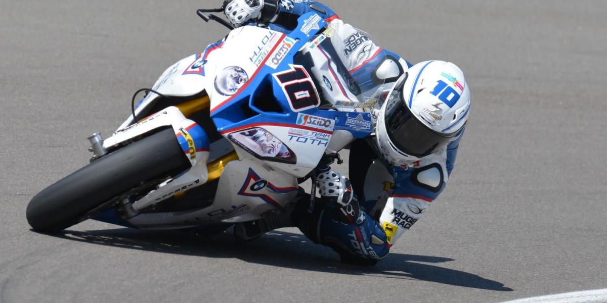 Ifjabb Tóth Imre idén a Superbike világbajnokság csúcskategóriában érne el minél jobb eredményt FOTÓ: BMW RACING TEAM TOTH