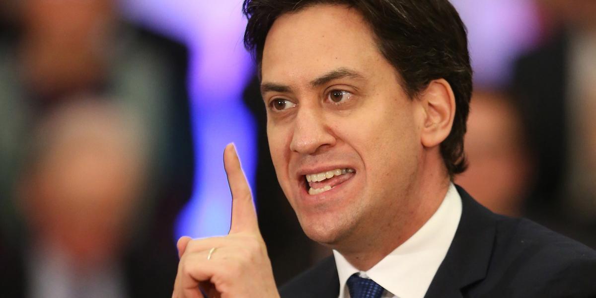 A képen Ed Miliband. FOTÓ: Peter Macdiarmid/Getty Images