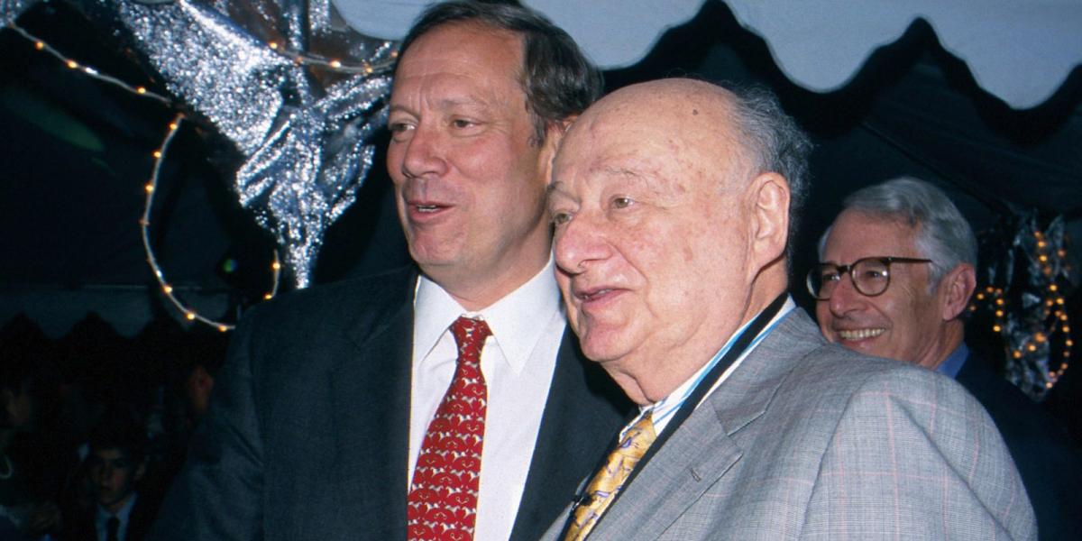 NYC volt polgármestere Ed Koch és kormányzója George Pataki egy filmbemutatón Fotó: Frank Micelotta/Getty Images