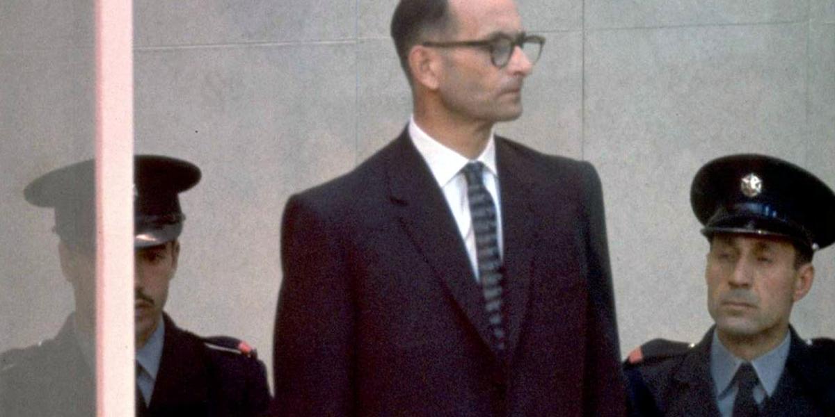 A képen Adolf Eichmann 1961-ben. FOTÓ: John Milli/GPO/Getty Images