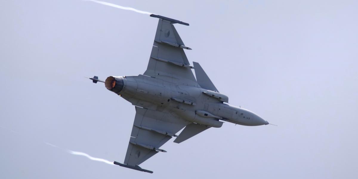 Egy JAS-39 Gripen/Thinkstock