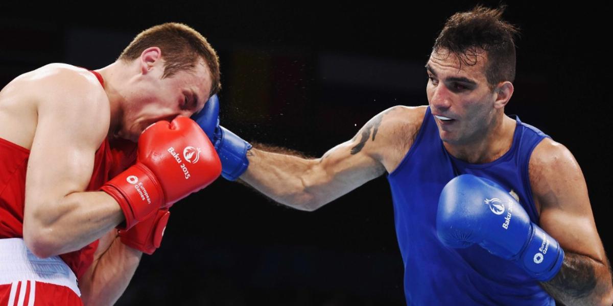 Harcsa Zoltán (kékben) egyhangú pontozással nyert
FOTÓ: EUROPRESS/GETTY IMAGES/MATTHIAS HANGST