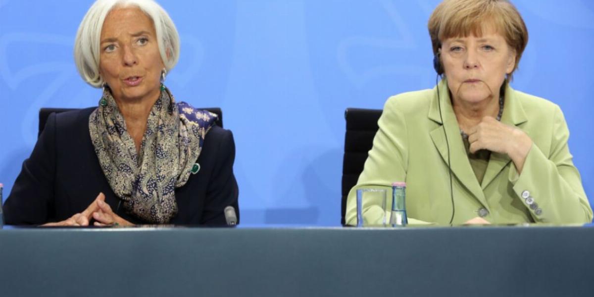 Különvéleményen - Christine Lagarde IMF-elnök és Angela Merkel német kancellár FOTÓ: EUROPRESS/GETTY IMAGES/ADAM BERRY