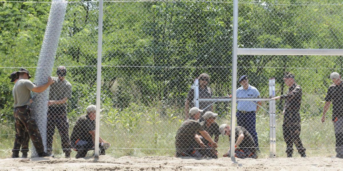 Elkészült a mintaszakasz Mórahalomnál június 16-án. MTI Fotó: Kelemen Zoltán Gergely