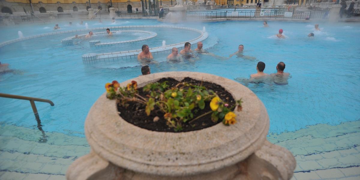 A Széchenyi fürdő egy korábbi felvételen. FOTÓ: Népszava