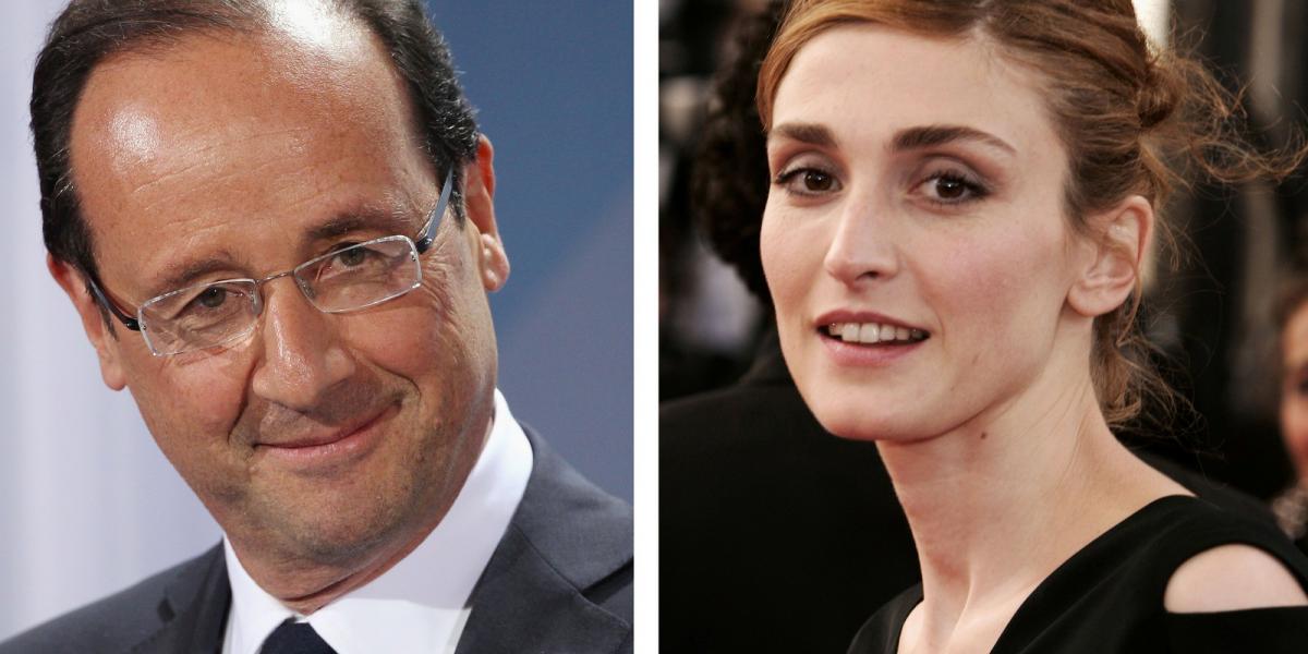 Hollande és szerelme, Julie Gayet. FOTÓ: Pascal Le Segretain/Getty Images