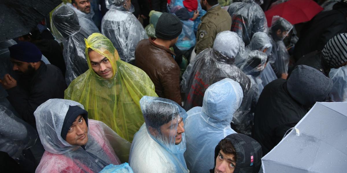 Menekültek Berlinben: növekszik a belpolitikai feszültség FOTÓ: EUROPRESS/GETTY IMAGES/SEAN GALLUP